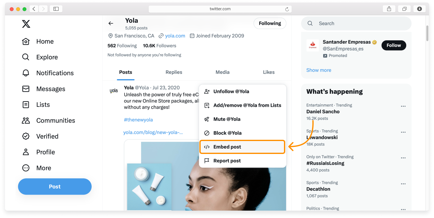 B2C - Embedding a Tweet - 2.png