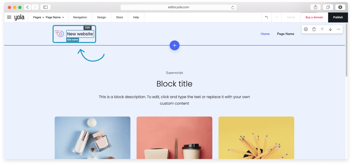  How To Change A Website Name Sitebuilder 